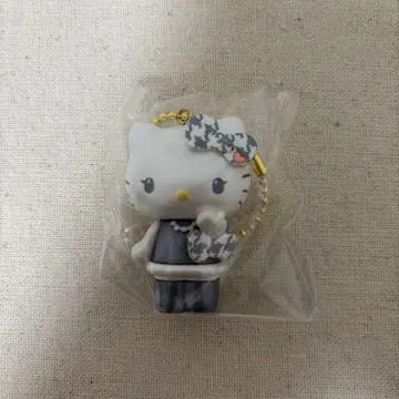 헬로키티 시크릿 마스코트 참 흑백