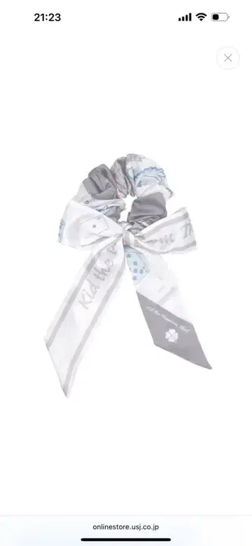 [ 괴도 키드 ] USJ 한정판 리본 포함 스크런치