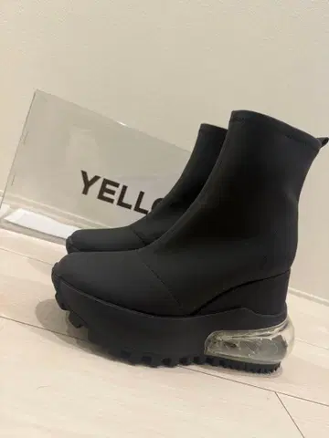 YELLO 숏부츠 에어 밑창 24.5cm