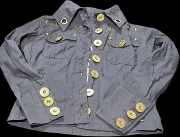 d.i.a. 그레이 밀리터리 자켓