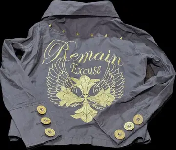 d.i.a. 그레이 밀리터리 자켓