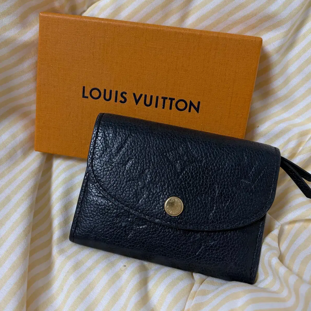 Louis Vuitton Rosalie Coin Purse Black