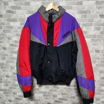 90's YAMAHA 나일론 봄버 자켓