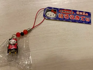 지역 한정 키티 히다지 한정판 헬로키티 인력거 스트랩