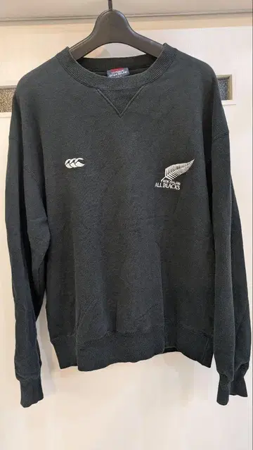 90년대 CANTERBURY 올블랙스 맨투맨