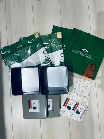 [ 온라인 한정 상품 ] 미피 다안 빈 통 가토 페스타 하라다 2세트