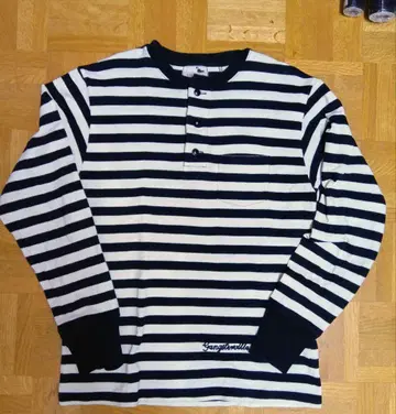 GANGSTERVILLE 헨리넥 긴팔 티셔츠