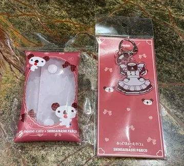 앳홈카페 PARCO 신사이바시 콜라보 키링 폴라로이드 케이스