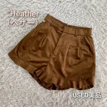 HEATHER 프릴 큐롯 팬츠 구제 의류