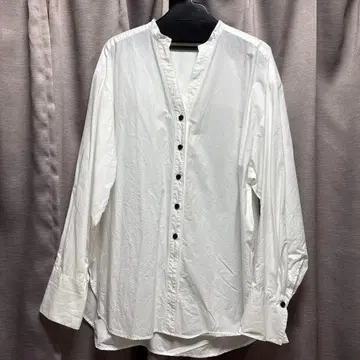 IENA 밴드 카라 긴팔 셔츠