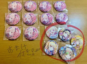 텐마 사키 44C 글리터 캔뱃지 덤 포함