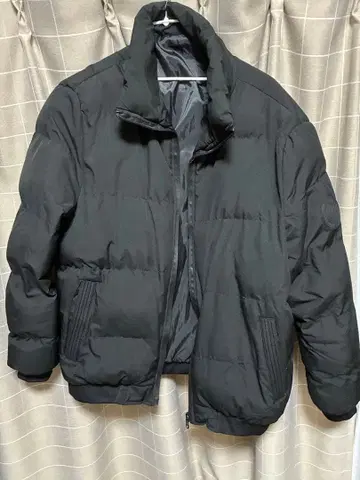 블랙 다운 자켓
