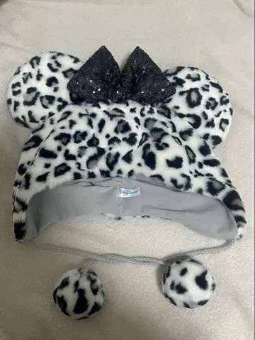 새상품급 레오파드 미니 팬캡