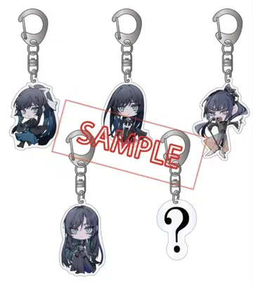 Hibana 샤란샤란 아크릴 키링 컴플리트