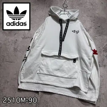 인기 아디다스 후드티 화이트 여성용 XS