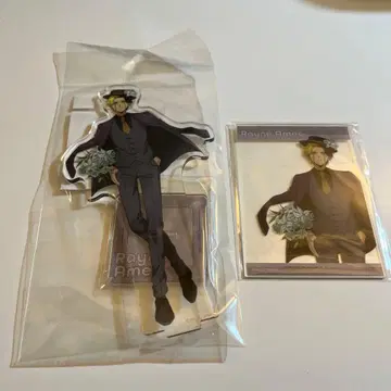 매쉬르 레인 에임즈 flower 아크릴 스탠드 클리어 카드