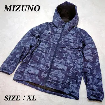 미즈노 테크필 블레스서모 다운 자켓 카모플라쥬 카모플라주 큰 사이즈