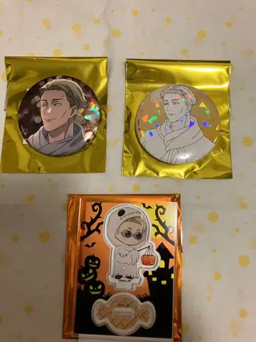 주술회전 말큐브 콜라보 캔뱃지 아크릴 스탠드 나나미 켄토