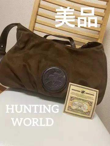 [ 새상품급 ] HUNTING WORLD 벨로아 토트백 2way 숄더