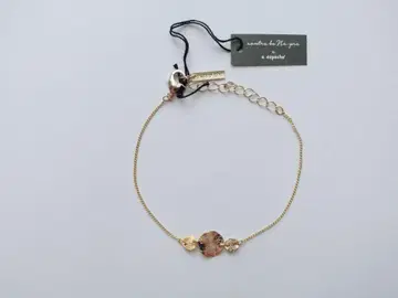 일본제 [ 미사용 새상품 ] a.depeche 아로 팔찌 골드