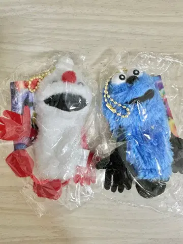 Puppet Sunsun 스 논논 키링 2개 세트