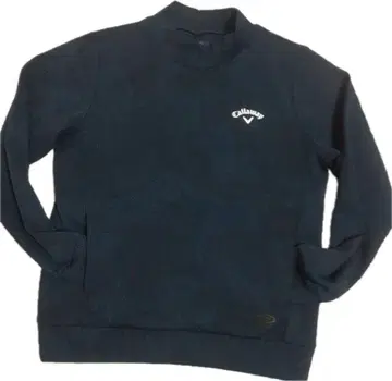 캘러웨이 네이비 하이넥 긴팔 셔츠