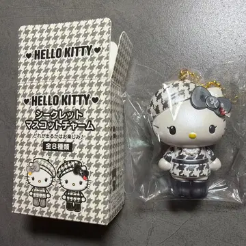 헬로키티 시크릿 마스코트 참 흑백 걸리시 산리오
