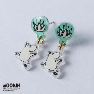 미개봉 새상품 무민 미니미니 귀걸이