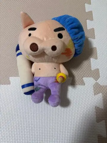 짱구는 못말려 라쿠가킹덤 변신 부리부리좌에몽 봉제 인형