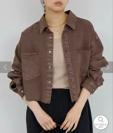 컨디션 최상! 개럴개런트 리오셀 숏 셔츠 브라운