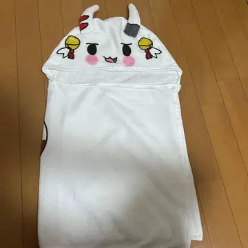 나키리 아야메 후드 부착 캐릭터 타월