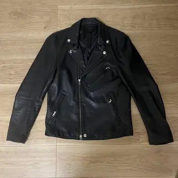 [ STUDIOUS ] 램 가죽 W 라이더 재킷