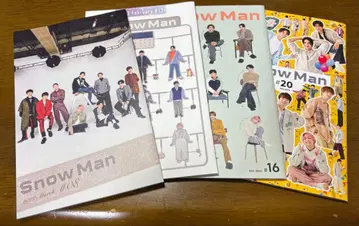 Snow Man 뉴스레터 4권 세트 벌스데이 카드 4장