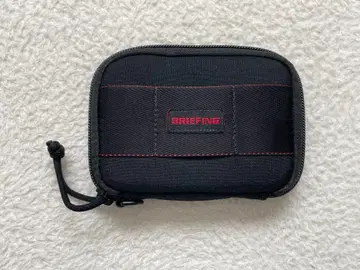 브리핑 BRIEFING 지퍼 지갑 코인 케이스