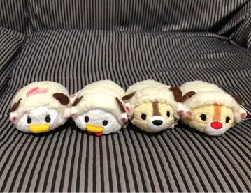 디즈니 스토어 한정판 썸썸 동물 양 도날드 데이지 칩 데일