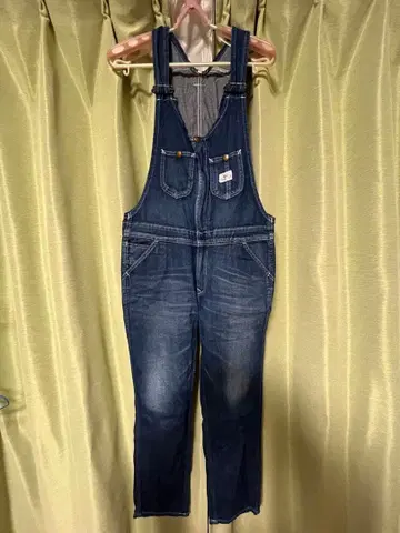 Lee 다크 블루 데님 살로펫