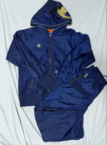 Champion 네이비 저지 세트