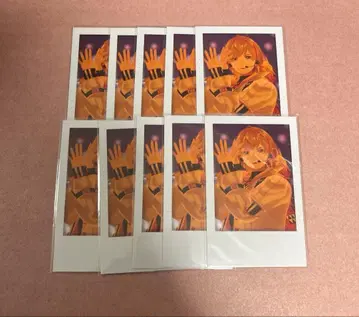 니지산지 후라 소토 가요제 폴라로이드풍 카드