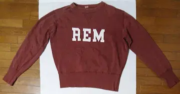 빈티지 레미니센스 로고 보르도 후염 트레이닝복