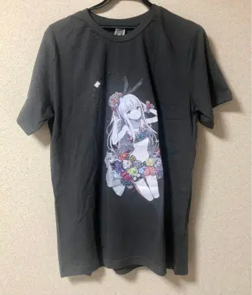 niconico 블랙별 화이트 T셔츠