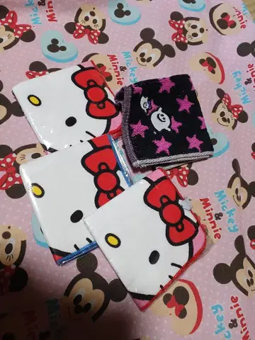 치오비타 부록, 헬로키티 타월 세트, 덤 포함,