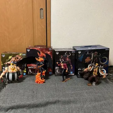 원피스 제일복권 카이도 킹 퀸 잭 4체 세트