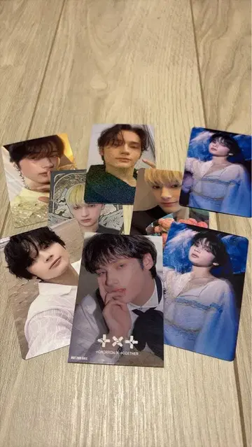 TOMORROW X TOGETHER 포토 카드 세트 8장