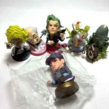 죠죠의 기묘한 모험 캐릭터 히어로즈 6체 세트 오토이시 아키라 정크제품