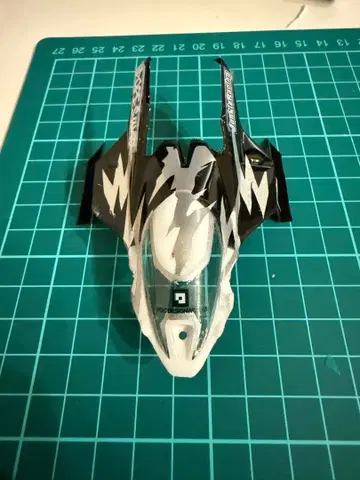 미니 사륜구동 썬더샷 폴리카 도색 완료