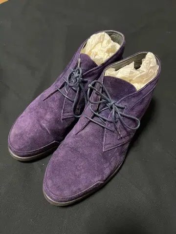 산타페 스웨이드 레이스업 슈즈