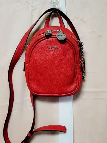 [ GUESS ] 숄더백 레드 미니 숄더 크로스바디