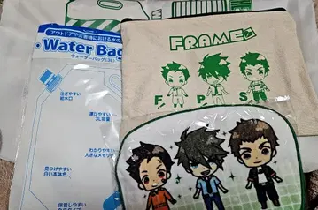 (레인 판초 결품) 아이돌 마스터 SideM FRAME 방재 백