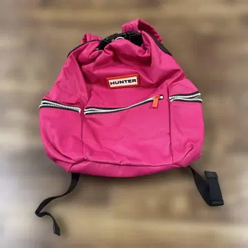헌터 탑 클립 백 팩 핑크