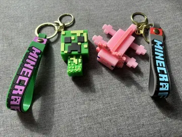 마인크래프트 키링 2개 세트